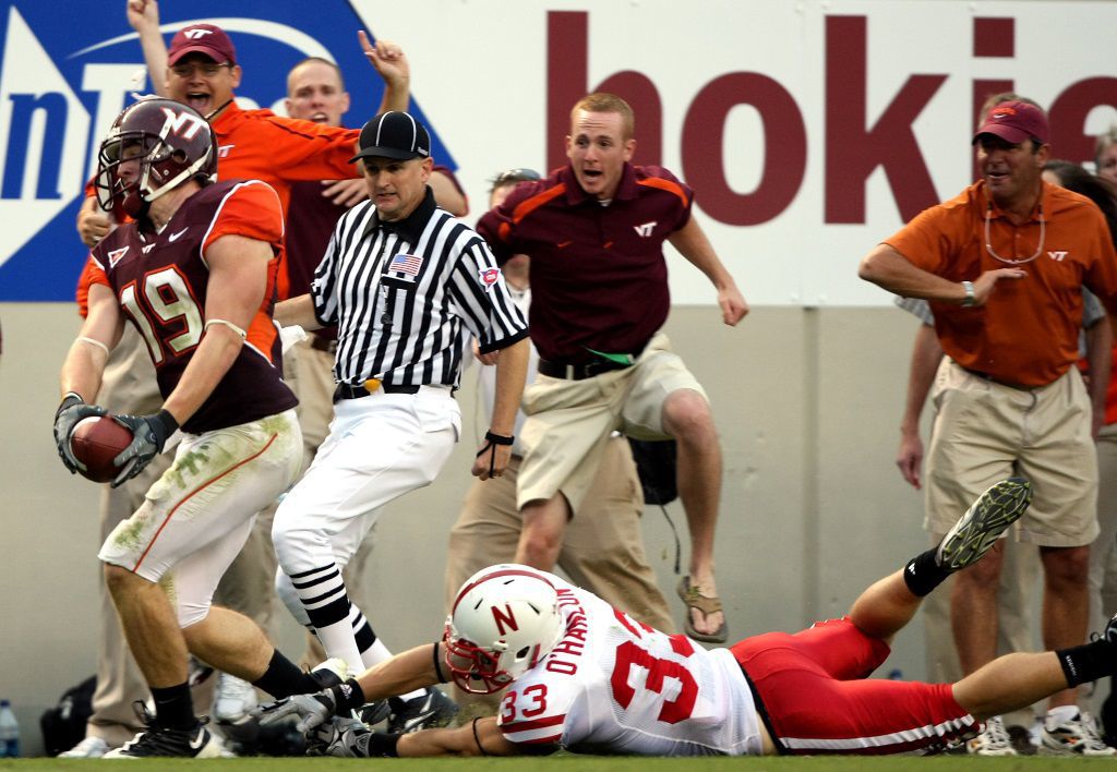 2009: No. 13 Virginia Tech 16, No. 19 Nebraska 15